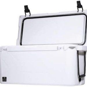 BISON COOLERS 75 Quart Large Double Insulated Rotomolded Ice Chest Box with Hard